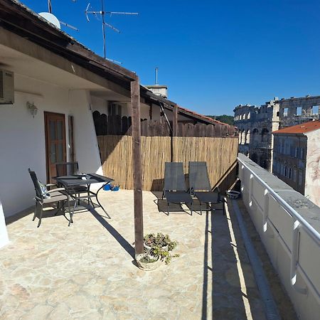 Terrace Dream View Over Amphitheatre Pula Exterior foto